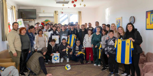 O ASTERAS AKTOR επισκέφτηκε το οικοτροφείο «Στοργή»