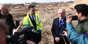 Αυτοψία στον Βοτανικό: Αλαφούζος, Χατζηδάκης και Δούκας στο νέο γήπεδο του Παναθηναϊκού