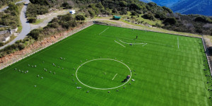 Η όψη του γηπέδου της Δημητσάνας μετά τα έργα