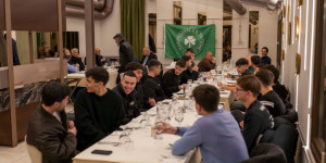 Οικογενειακό κλίμα στην κοπή πίτας του Παναρκαδικού