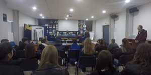 Το γυμνάσιο Μονεμβασιάς στις εγκαταστάσεις του ASTERAS AKTOR