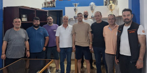 Ο Γιάννης Κώτσιρας επισκέφτηκε την Δόξα Μεγαλόπολης