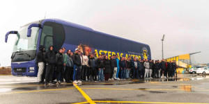 Παίκτες και φίλαθλοι υποδέχθηκαν το νέο λεωφορείο του ASTERAS AKTOR!